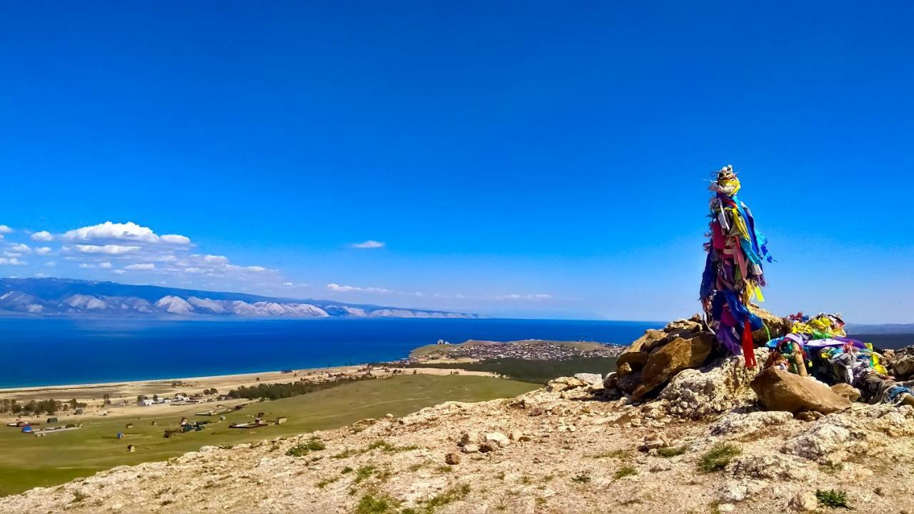 Kemping Cvetok Pod Snegom Khuzhir Dış mekan fotoğraf